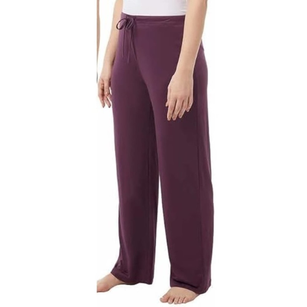 32 Degrees Cool Women's Mid Rise Drawstring Soft Sleep Lounge Pant Purple XS NWT